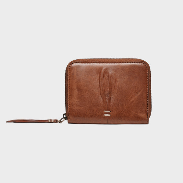 Clingy Wallet in Washed Lambskin