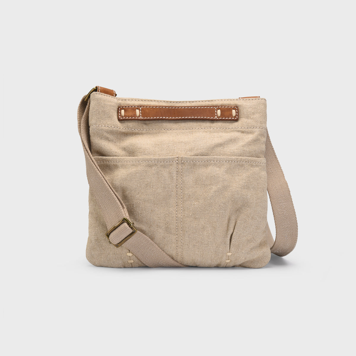Cotton canvas crossbody bags Clearance